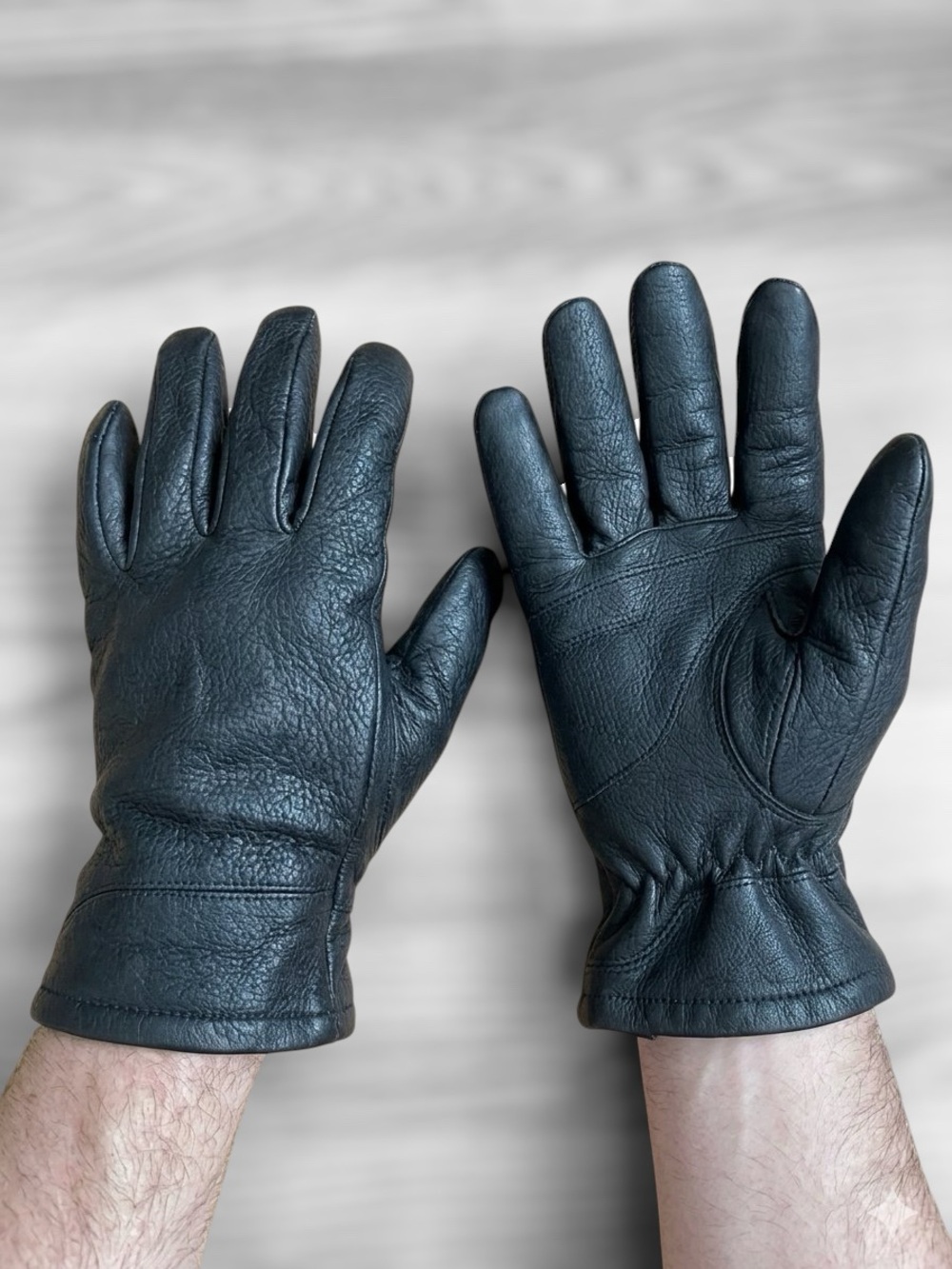 Field & Forest Genuine Deerskink Leather Cold Weather Gloves 40g Thinsulate Larg